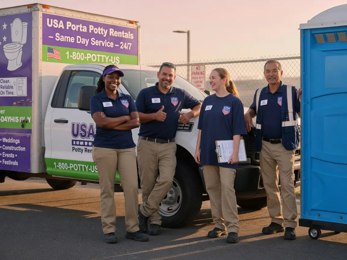 Porta Potty Rental company in Fremont, OH